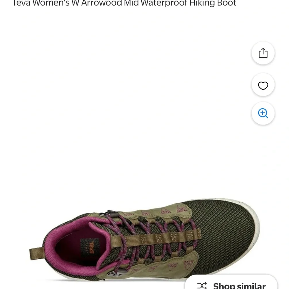 Teva Women's Olive Waterproof Winter Boots - Picture 4 of 11
